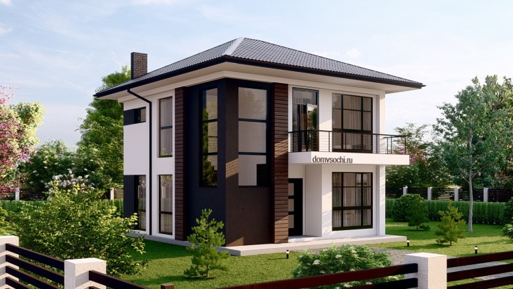 Family House 116,91 м2 заказать в интернет-магазине "Дом в Сочи ...