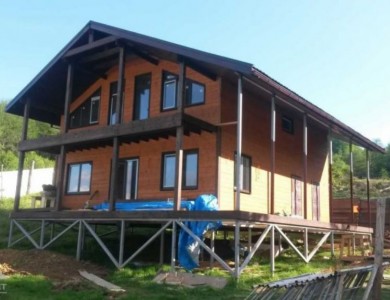 Строительство каркасного дома 180м2 Мацеста с. Абазинка