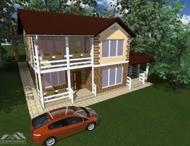 Строительство дома 126м2 Сочи, Мамайка ул. Ландышевая