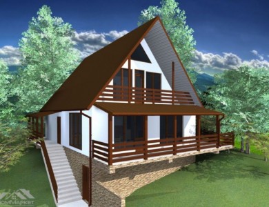 Строительство жилого дома 199м2 в Хосте с. Каштаны