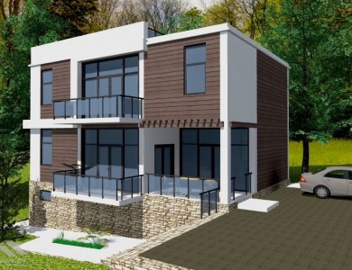 Строительство дома 324м2 г.Сочи с. Бестужевское