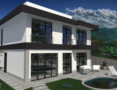 Строительство дома 196,33м2 в пос. Уч-Дере