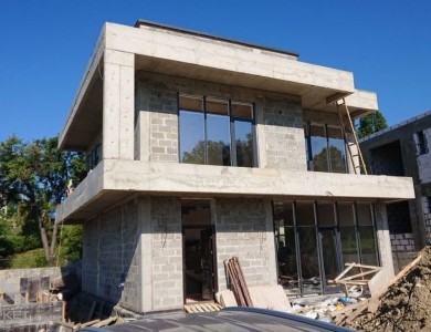 Строительство дома 167,80м2  г. Сочи с. Черешня