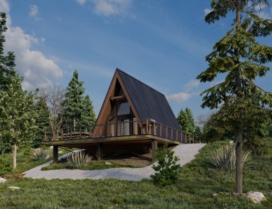 А-фрейм 50,39 м2